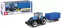 New Holland T7.315 z przyczepą i belami słomy - tantis.pl