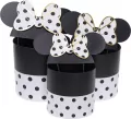 Pudełko Flower Box okrągłe Micky białe ROZETT - tantis.pl