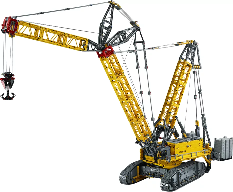 LEGO® Technic. Żuraw gąsienicowy Liebherr LR 13000. 42146 - tantis.pl