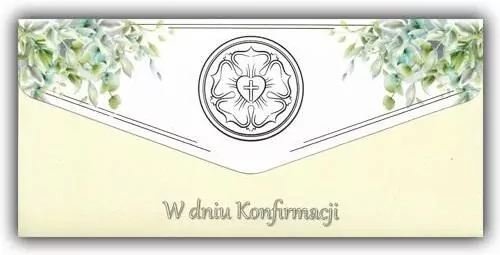 Karnet-koperta Konfirmacja - tantis.pl