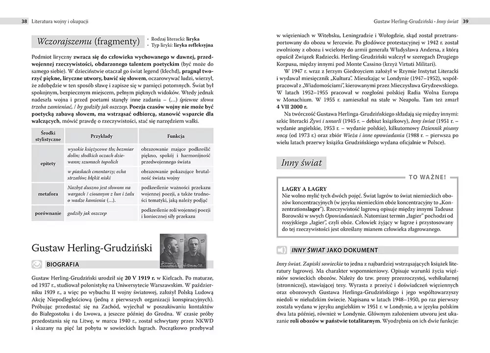 Ściąga LO cz.4 Literatura współczesna NPP - tantis.pl