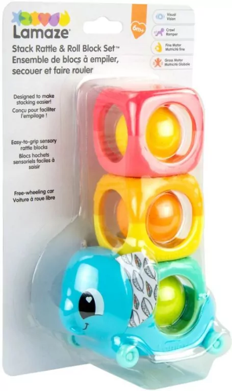 Klocki sensoryczne Lamaze - tantis.pl