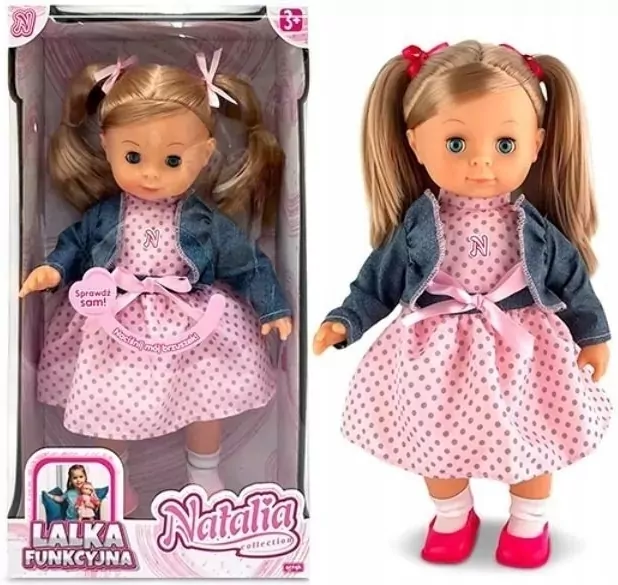 Lalka Natalia mówiąca 39cm - tantis.pl