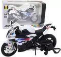 Motocykl metalowy ze światłem i dżwiękiem 1:12 - tantis.pl
