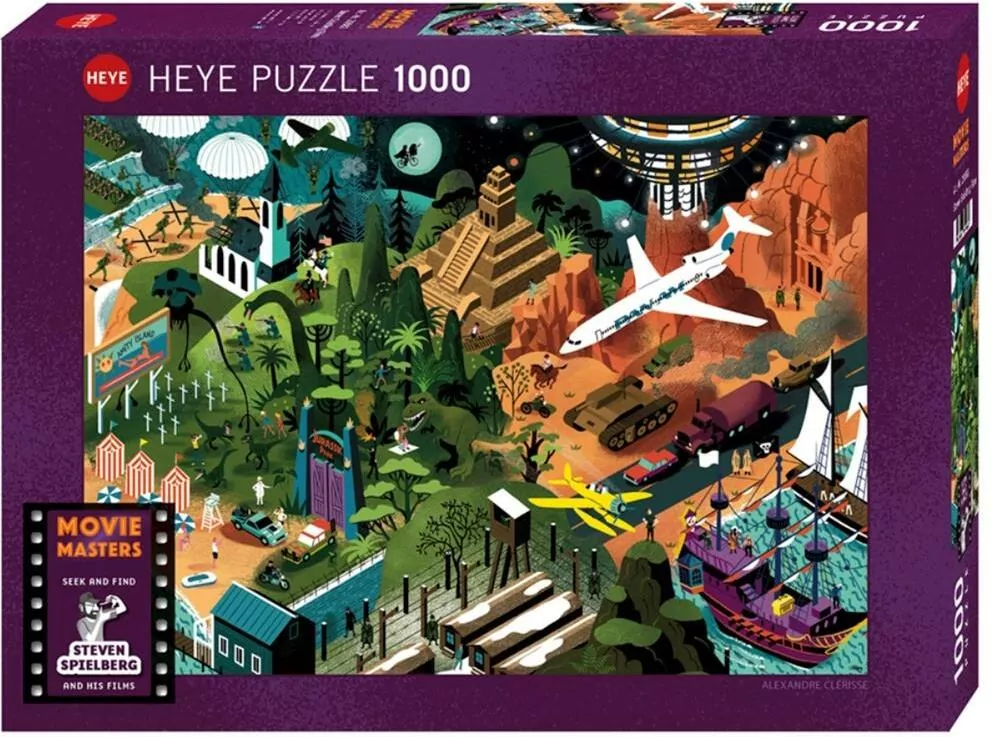 Puzzle 1000 Filmy Stevena Spilberga - tantis.pl