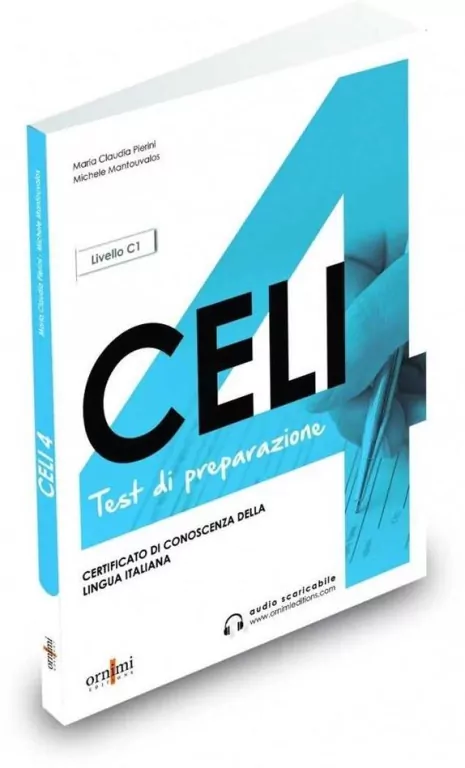 CELI 4 C1 testy przygotowujące do egzaminu z włoskiego + audio online - tantis.pl
