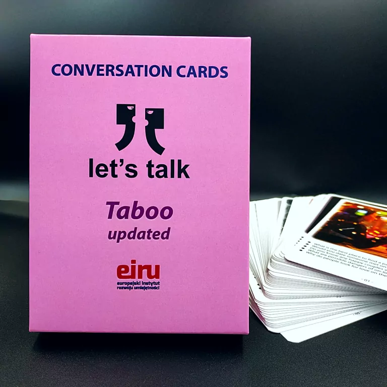 Taboo. Let's talk. Karty konwersacyjne - tantis.pl