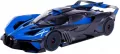 BBURAGO. Bugatti Bolide metallic black-blue 1:18 - tantis.pl