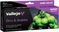 Vallejo: 72.192 - Game Color - Orcs & Goblins (8 x 18 ml) - tantis.pl