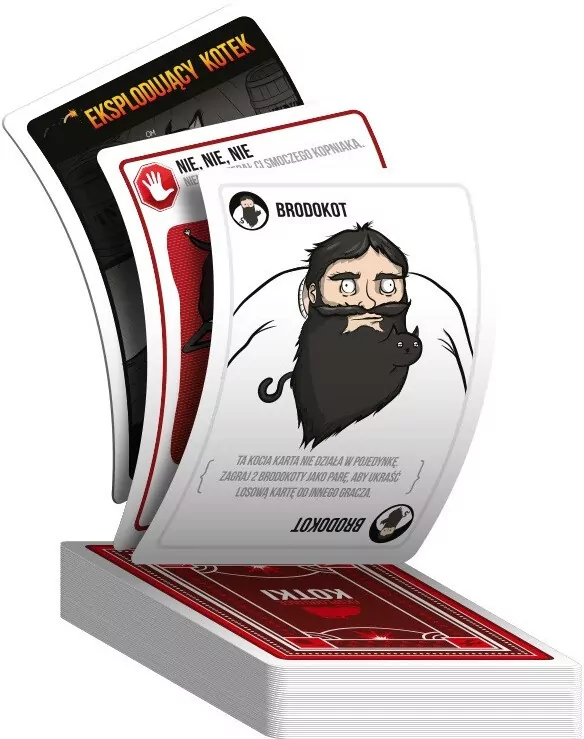 Eksplodujące Kotki. Wersja dla 2 graczy - tantis.pl