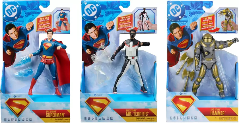 Superman Film: Figurki Funkcyjne 6'' mix - tantis.pl