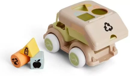 Pojazd Viking Toys Ecoline Jumbo - Śmieciarka - tantis.pl