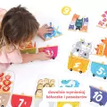 CzuCzu. Puzzle z dziurką. Pociąg do liczenia - tantis.pl