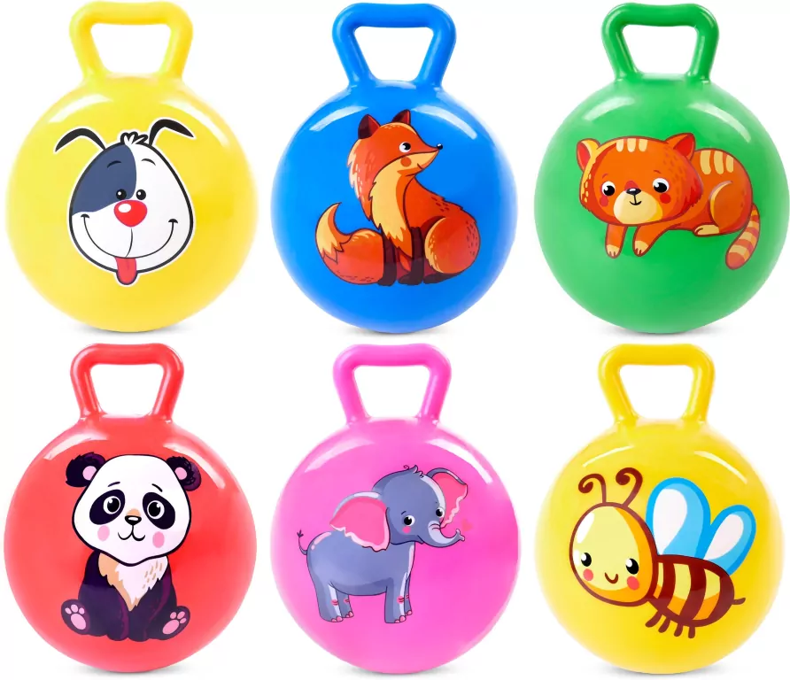 Piłka z rączką i dzwonkiem - tantis.pl