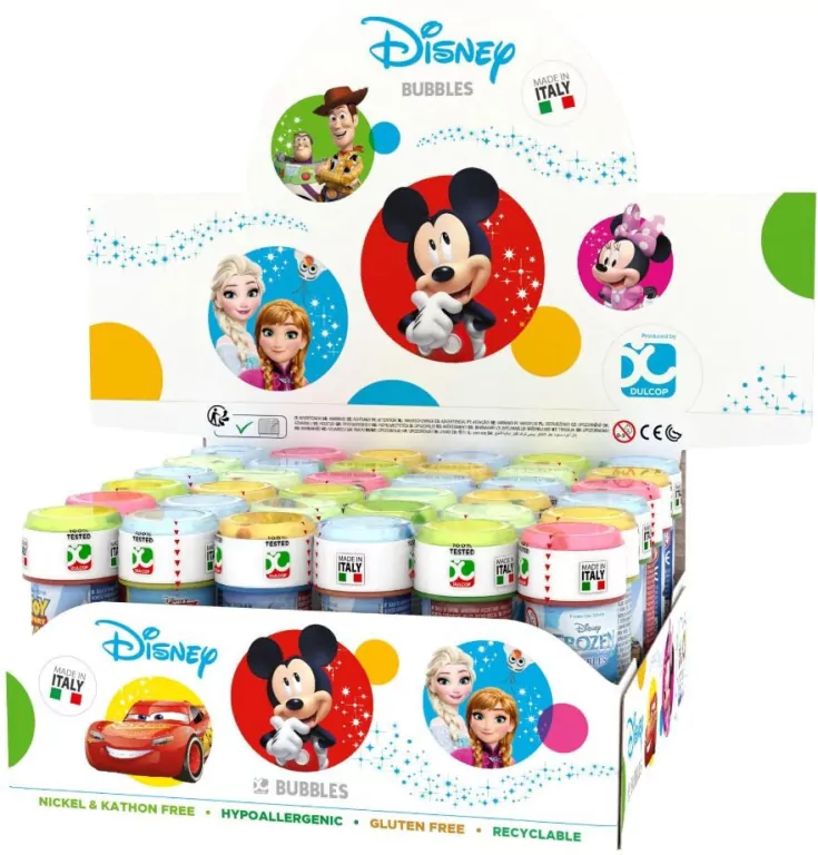 Bańki mydlane. Disney. 60ml, 36 sztuk - tantis.pl