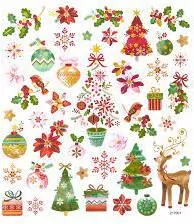 Naklejki kolorowe święta