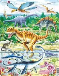 Układanka Larsen Maxi Dinosaurs 35el - tantis.pl