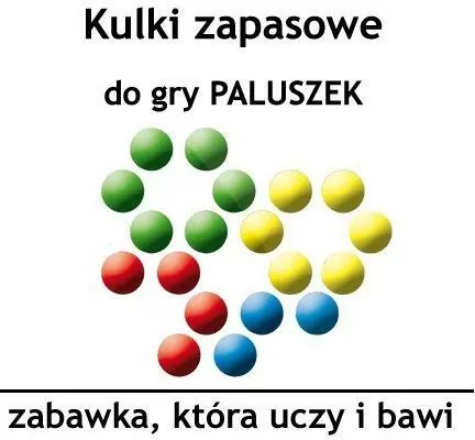 Paluszek- kulki zapasowe do gry - tantis.pl