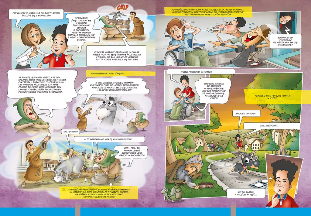 Historie świętych w komiksie - tantis.pl