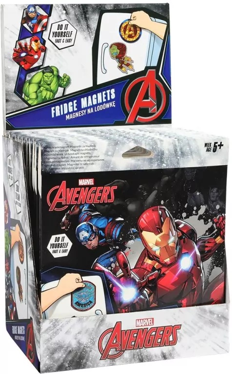 Magnes na lodówkę Avengers 1szt.mix - tantis.pl