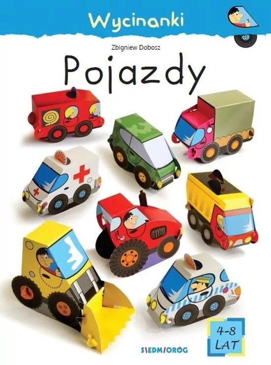 Pojazdy. Wycinanki - tantis.pl