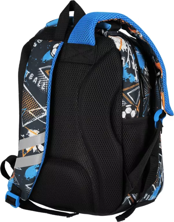 Plecak szkolny Football blue - tantis.pl