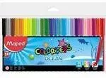 Flamastry Colorpeps Ocean 24 kolory MAPED - tantis.pl