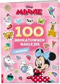 Minnie. 100 brokatowych naklejek - tantis.pl