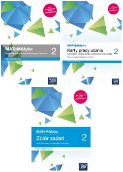 Matematyka 2. Pakiet: Podręcznik / Karty pracy / Zbiór zadań dla liceum ogólnokształcącego i technikum. Zakres podstawowy
