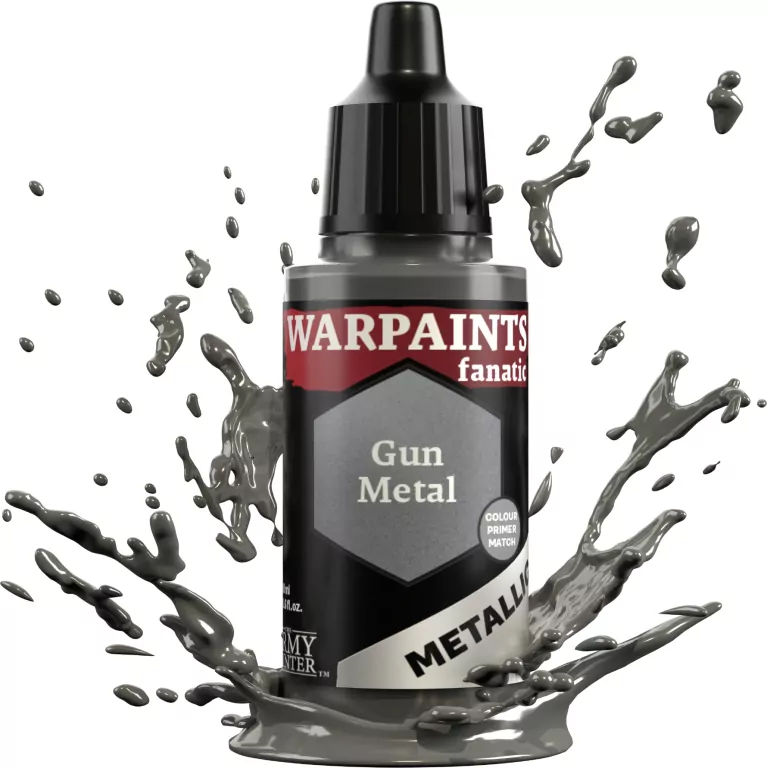 The Army Painter: Warpaints - Fanatic - Metallic - Gun Metal - tantis.pl