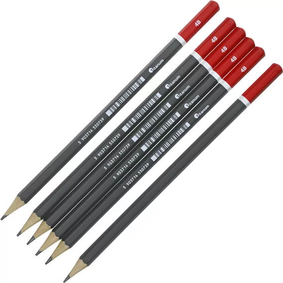 Ołówki do szkicowania 4B 12szt - tantis.pl