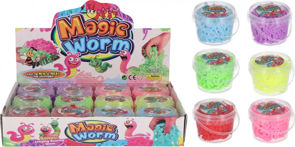 MASA PLASTYCZ MAGIC ROBACZKI 7X5 MIX6 WIADER1/12 - tantis.pl