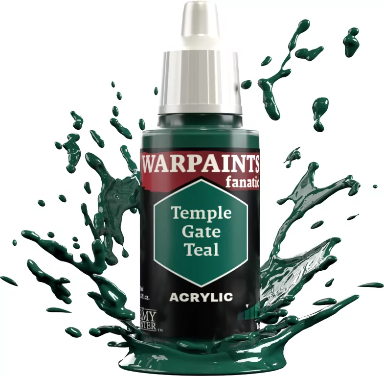 The Army Painter: Warpaints - Fanatic - Temple Gate Teal - tantis.pl