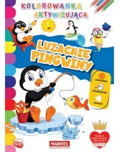 Luzackie pingwiny. Kolorowanka aktywizująca - tantis.pl