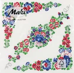 SERWETKA PAP 3W 330X330 FAJANS 61301 PM OP