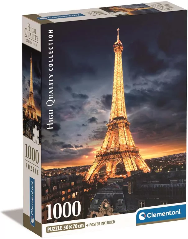 Puzzle 1000. Compact. Tour Eiffel. 39703 - tantis.pl