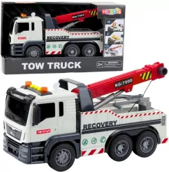 Ciężarówka z regulowanym dźwigiem światło dźwięk