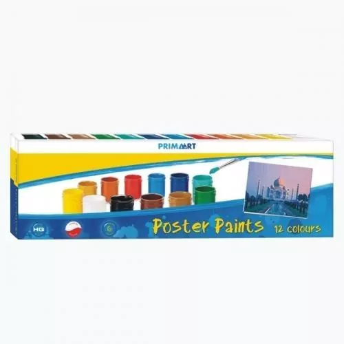 Farby plakatore Primart 12 kolorów - tantis.pl