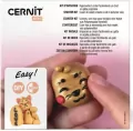 Kot Szczęścia DIY glinka polimer - tantis.pl