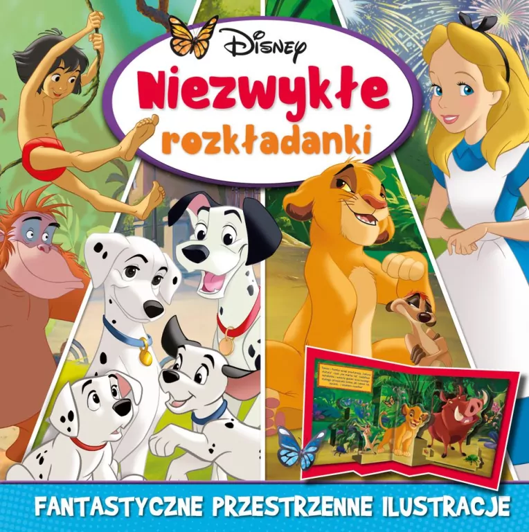 Niezwykłe rozkładanki. Disney - tantis.pl