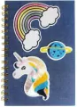 Notes na spirali A5 Jeans Unicorn - tantis.pl