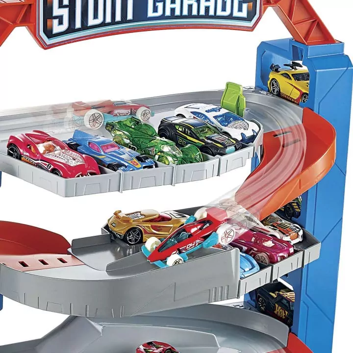 Hot Wheels City Garaż parking z windą - tantis.pl