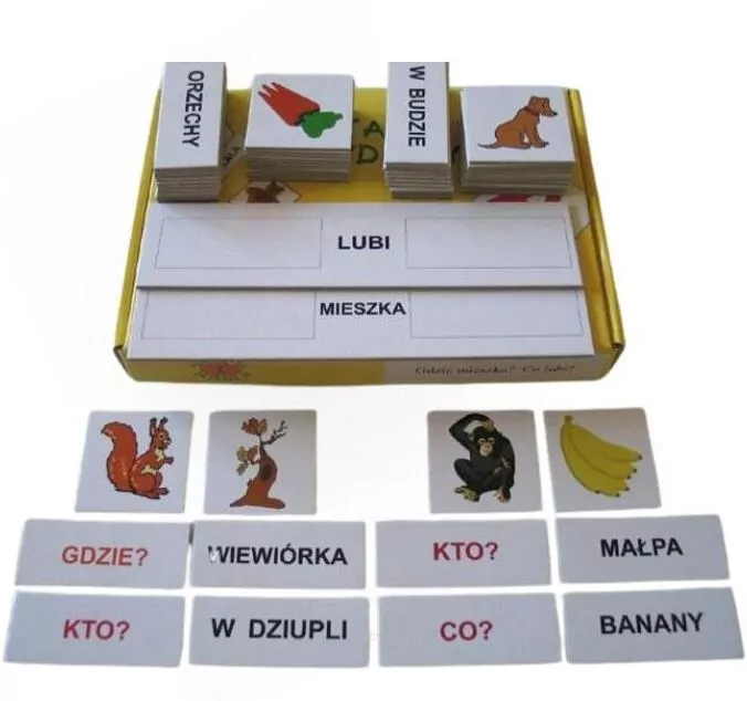 Zestaw dydaktyczny. Gdzie mieszka? Co lubi? - tantis.pl