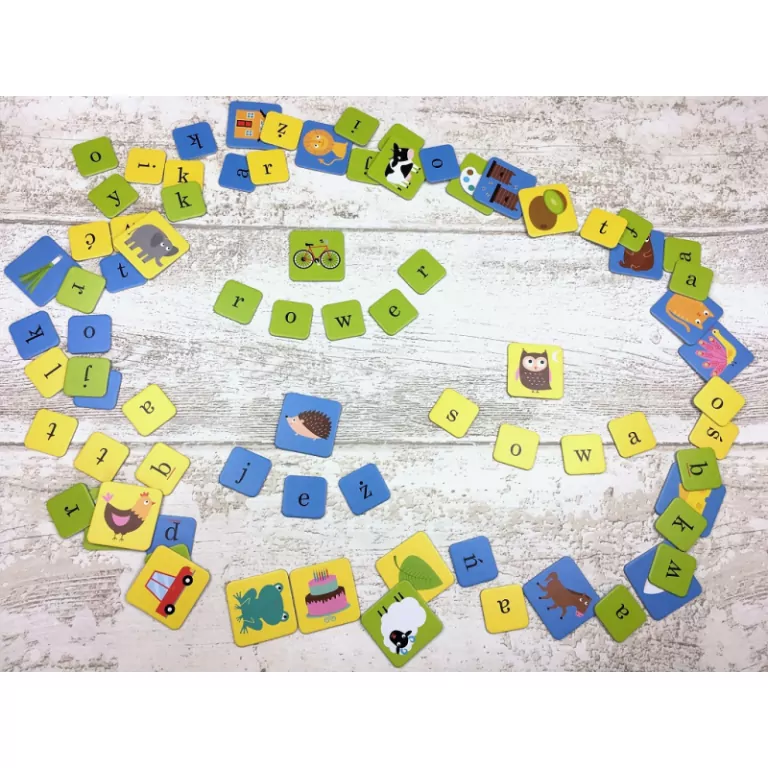 Gra edukacyjna. Litera do litery. Kapitan Nauka - tantis.pl