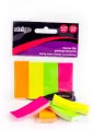 Karteczki samoprzylepne 50x20mm, 200 kartek neon. - tantis.pl