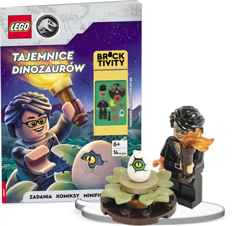 Tajemnice dinozaurów. Lego Jurassic World - tantis.pl