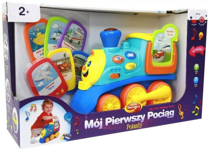 Mój pierwszy pociąg. Karty pojazdów