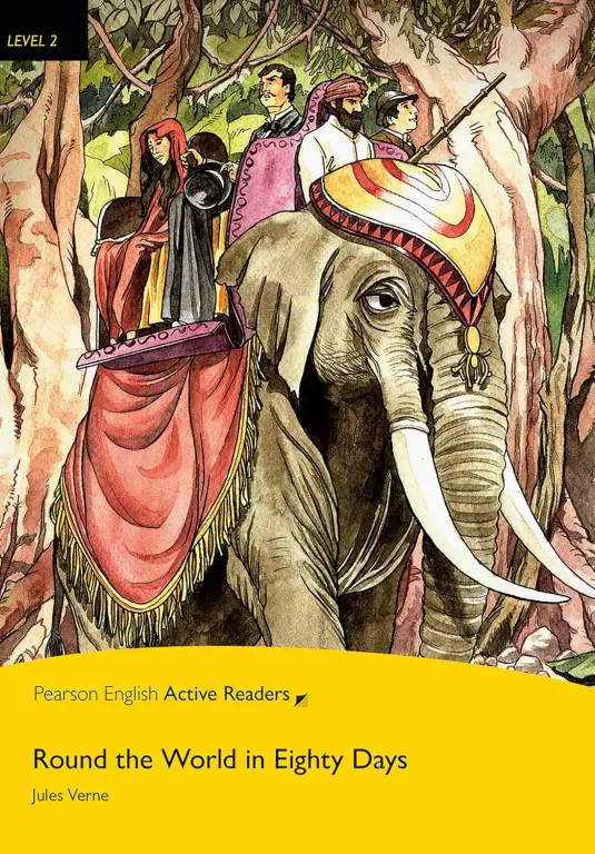 Round the World in Eighty Days. Book with Digital Version and audio. Level 2 - tantis.pl
