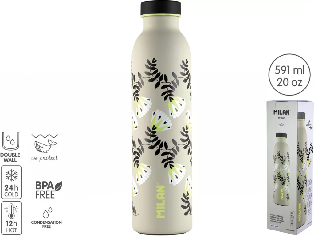 Butelka izotermiczna 591ml Wallpaper MILAN - tantis.pl
