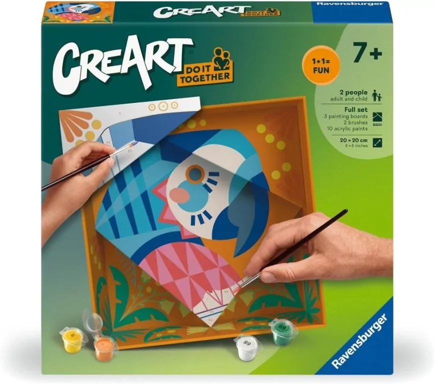 CreArt Do it together: Papuga - tantis.pl